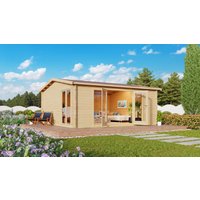 26 % Discount! Fjordholz Gartenhaus Modell Davos 70 B