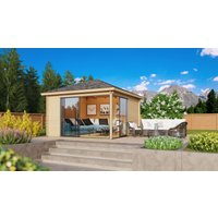 26 % Discount! Fjordholz Gartenpavillon Modell Alu 44 E