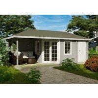 26 % Discount! Fjordholz Gartenhaus Modell Kiano 44 A