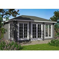 26 % Discount! Gartenhaus Modell Porto 44 B