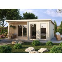 26 % Discount! Fjordholz Gartenhaus Modell Alba 44