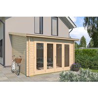 26 % Discount! Gartenhaus Modell Anbau Lounge 44 B