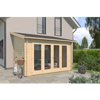 26 % Discount! Gartenhaus Modell Anbau Lounge 44 A