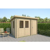25 % Discount! Fjordholz Gartenhaus Modell Carmen 28