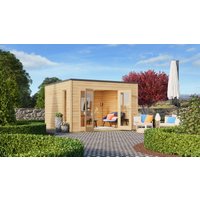 26 % Discount! Fjordholz Gartenhaus Modell Q-BIC 44 A