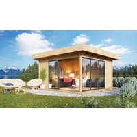 26 % Discount! Fjordholz Gartenhaus Alu Concept 70 D