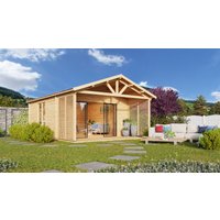 26 % Discount! Fjordholz Gartenhaus  Alu Concept Arosa 44 B