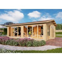 26 % Discount! Fjordholz Gartenhaus Modell Marina 70