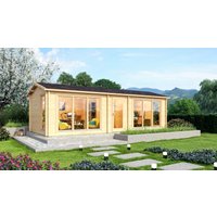 26 % Discount! Fjordholz Gartenhaus Modell Officehouse 70