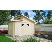 26 % Discount! Fjordholz Gartenhaus Modell Varianta 44 C 6m²
