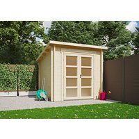 26 % Discount! Fjordholz Gartenhaus Modell Max 44 B 6m²