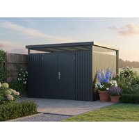 19 % Discount! StarLine Metall Gerätehaus Modell Solidum 9,0 m² 9m²
